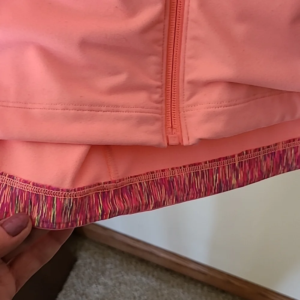 Victoria's Secret VSX yoga jacket large coral color - Picture 9 of 9